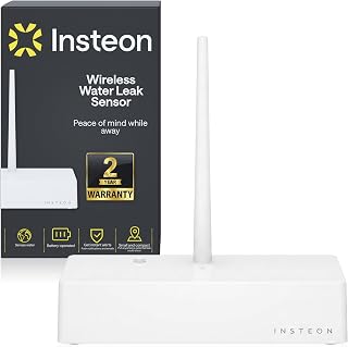 Insteon Wireless Water Leak Sensor, 2852-222 - Insteon Hub required for Smarthphone Alerts