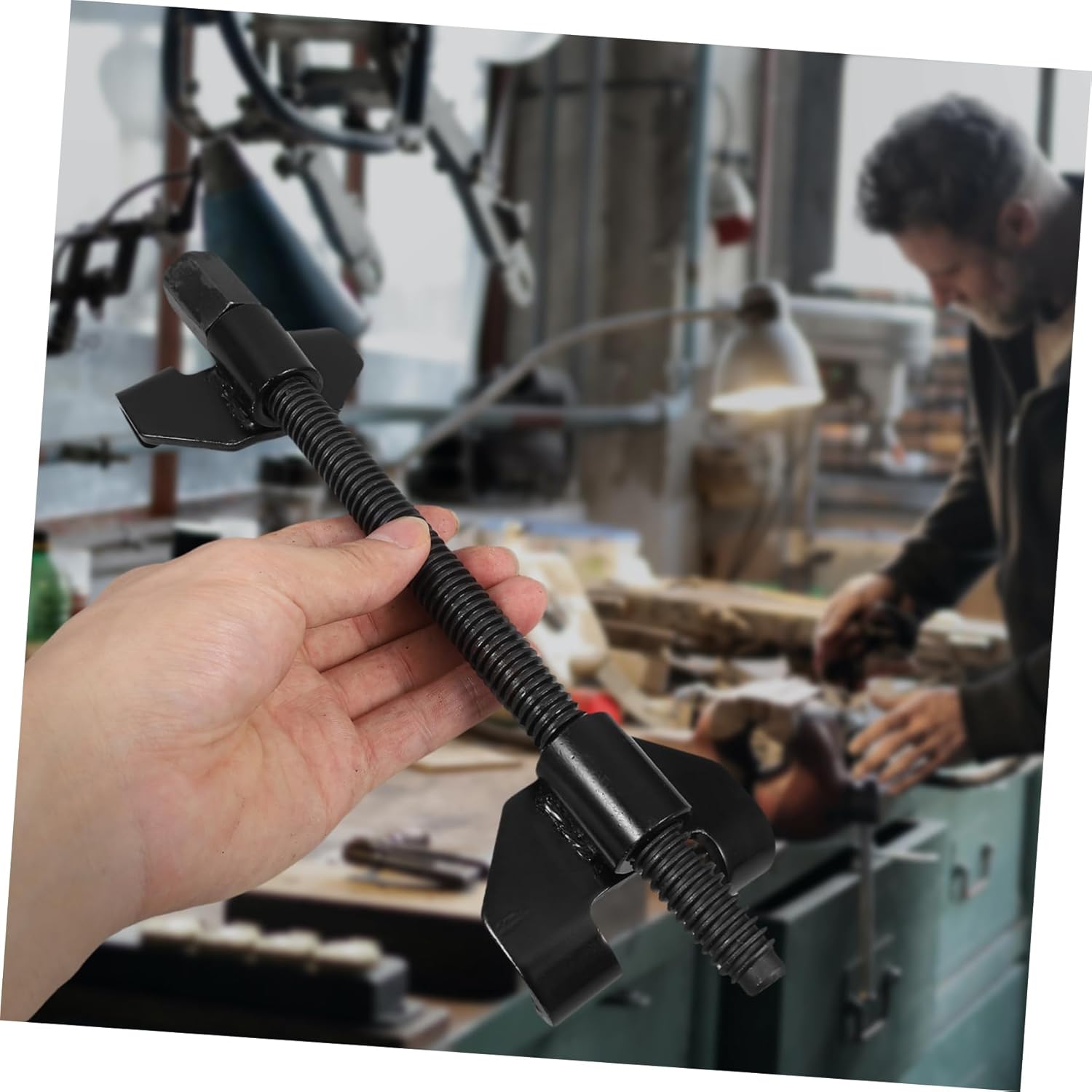 Spring Compressor Tool Heavy Duty Coil Spring Installation and Removal Tool for Automotive Use Construction Easy Compatible Various Models