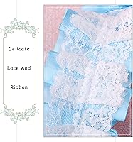 Vista 5 de Faylay Cosplay Girl - Diadema de peluche con orejas de conejo, accesorio para la cabeza