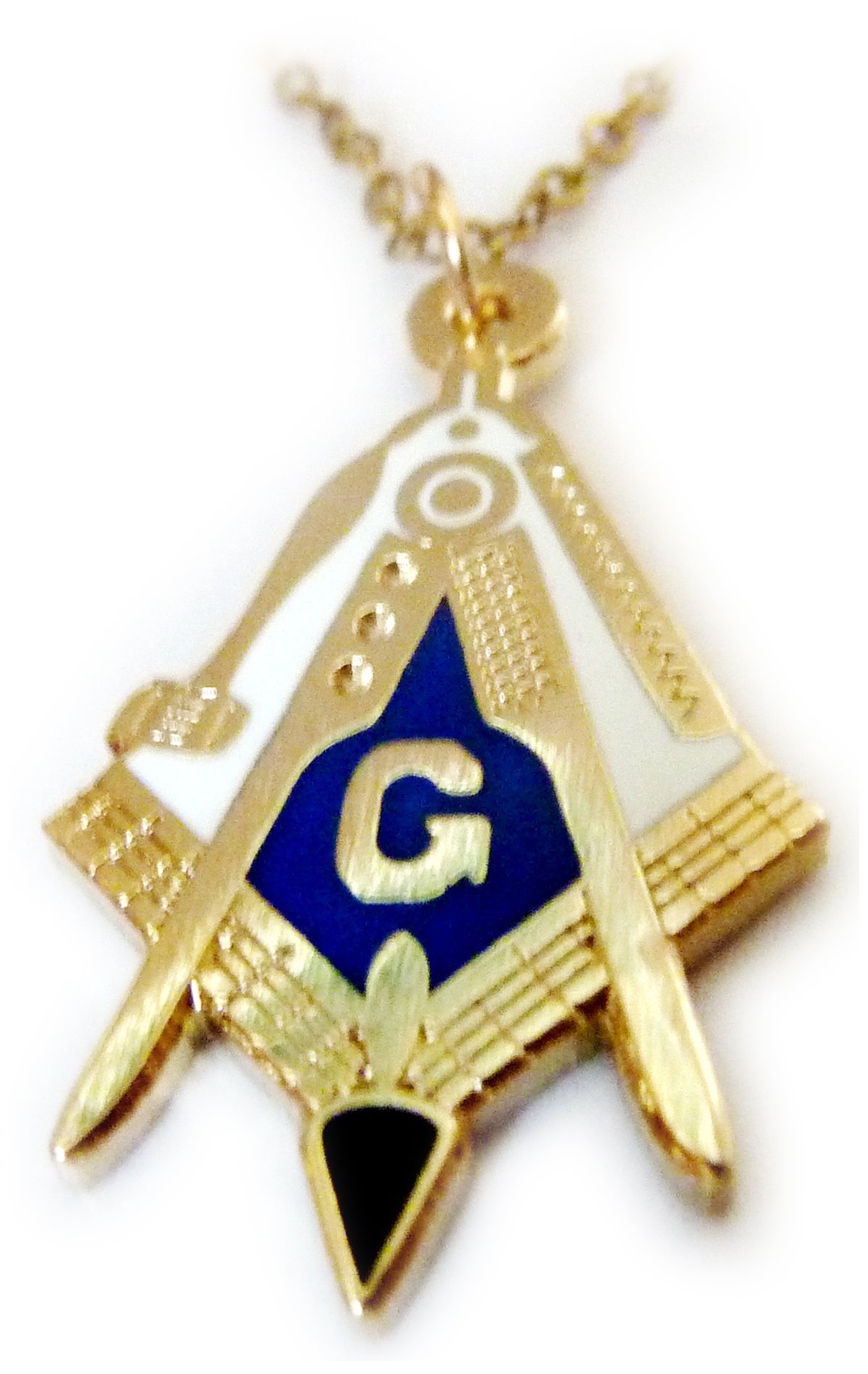 Freemason CollectiblesWorking Tools Trowel Gavel Master Masonry Masonic Freemason Pendant Necklace w/stock chain