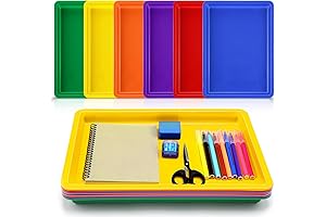 Mifoci 6 Pack Art Trays for Kids