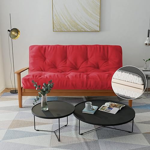 Miniatura 19 de Loosh Principal | Colchón de espuma viscoelástica para sofá cama de tamaño matrimonial de 6 pulgadas, fabricado en Estados Unidos, beige, sin marco