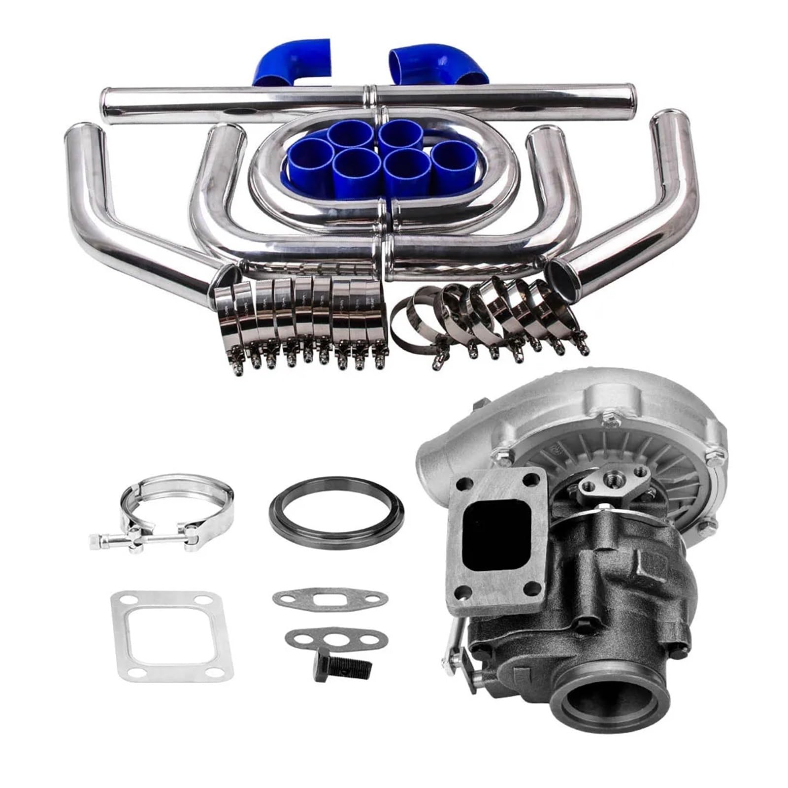 Amazon | T3 ターボチャージャー .63 A/R 420HP 4/6 クライスラー
