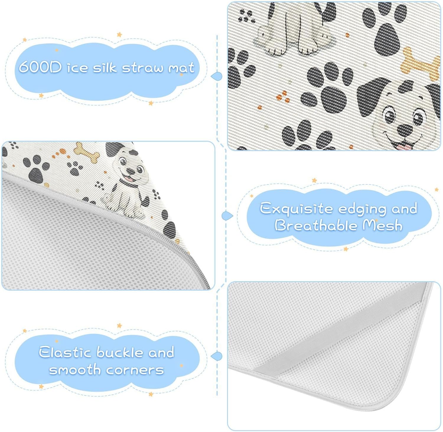 Cooling Baby Mattress Protector Crib 28" x 52" Washable Bed Pads for Baby&Toddler