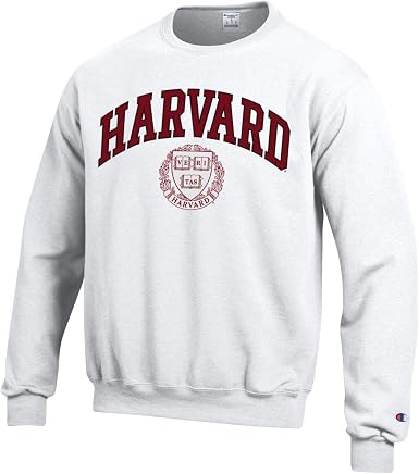 Amazon.com: Champion Harvard University Crimson Classic Arch Cuello redondo  Sudadera-Blanco, Blanco, XXL : Deportes y Actividades al Aire Libre