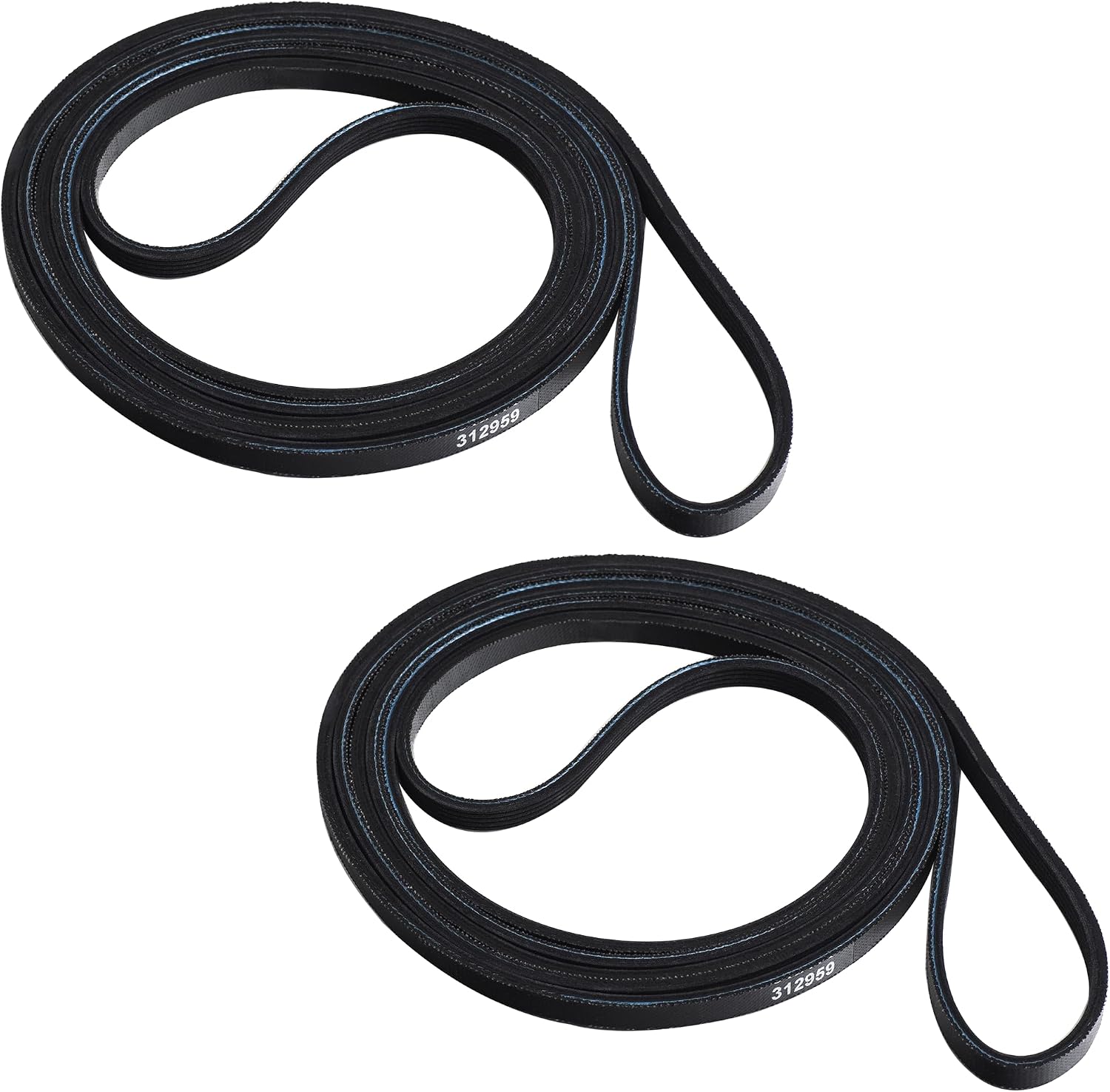 BlueStars Ultra Durable WPY312959 (Y312959 312959) Dryer Belt - Compatible with Whirlpool Maytag Dryer Belt Replacement - Replaces 3-12959, 3-14774, LB234, 6-3129590, 314774, 314774 WPY, WPY312959VP