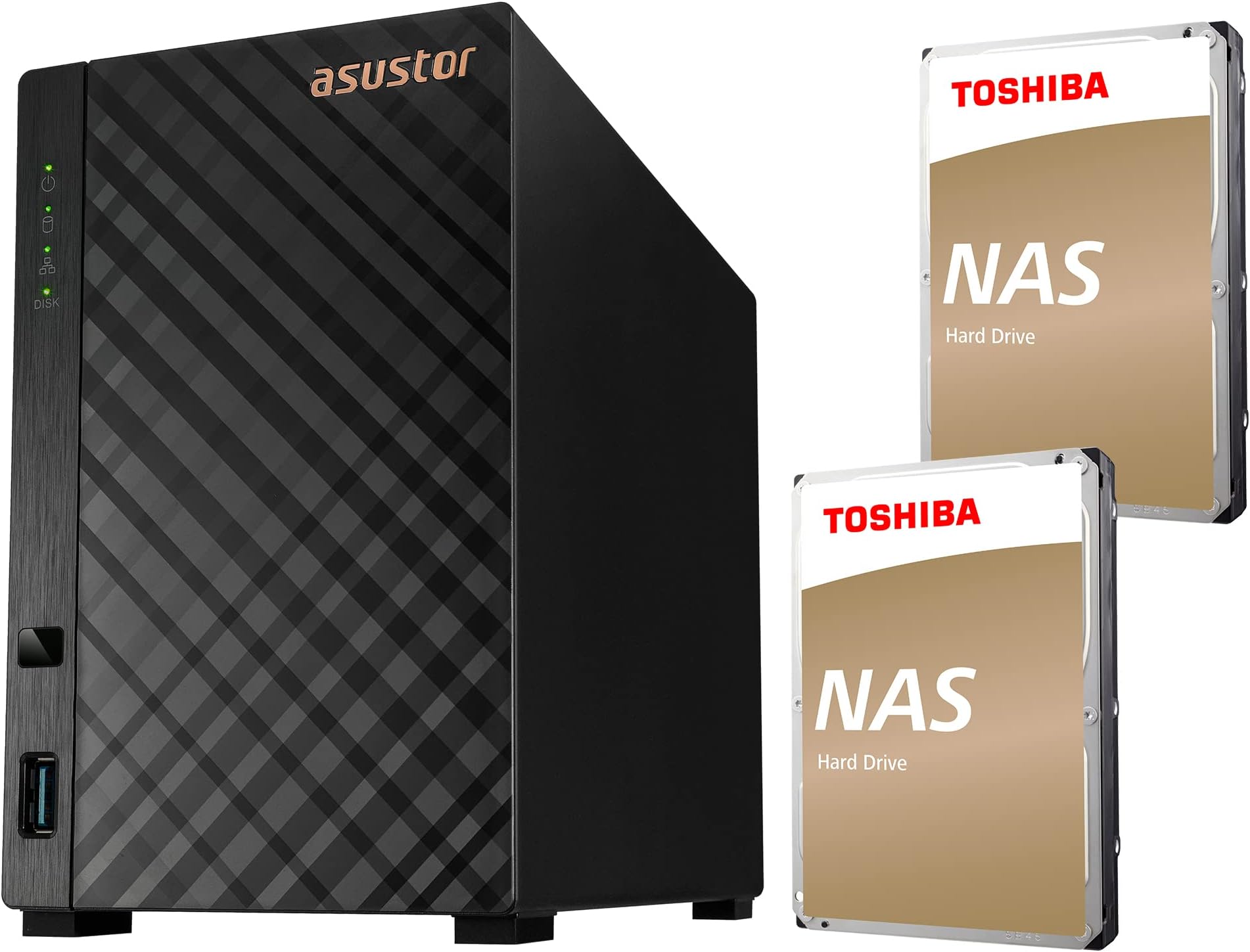 ASUSTOR NAS 2ベイ ホーム＆SOHO向け