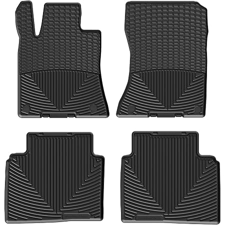 WeatherTech All-Weather Floor Mats For 2015-2023 Nissan Murano 2nd Row - Black, Laser Measured Fit - View #13