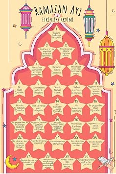 Ramazan Etkinlik Takvimi, Ramazan Süsleri, Dekorasyon, İftar, Sahur