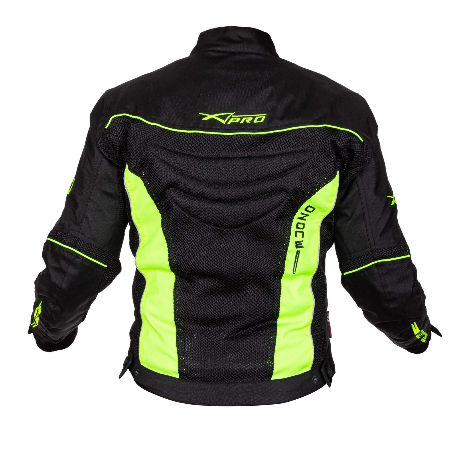 A-Pro Giacca Donna Moto estiva protezioni Omologate Cordura Tessuto Mesh Traspirante