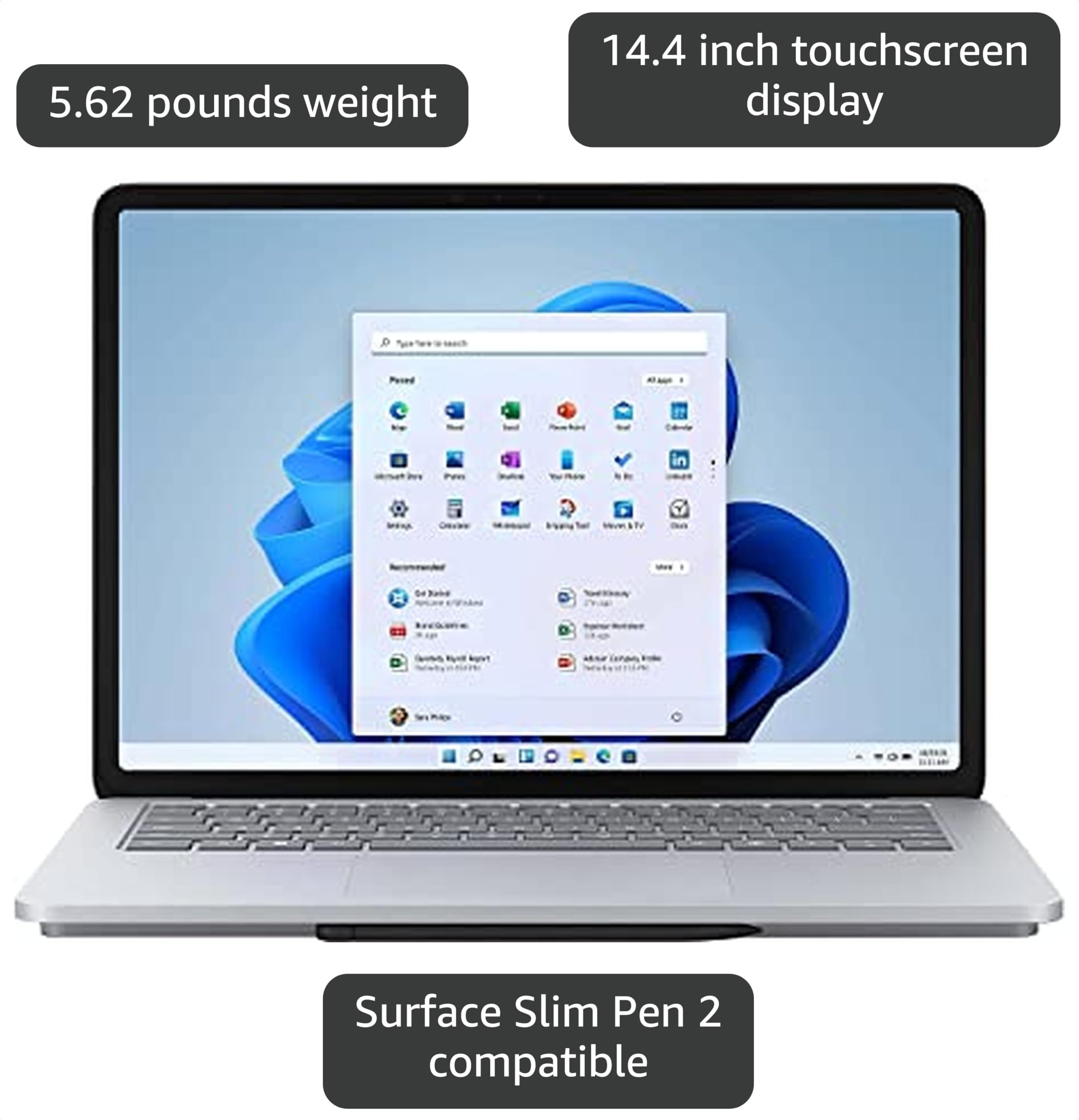 Amazon.com: Microsoft Surface Laptop Studio - 14.4