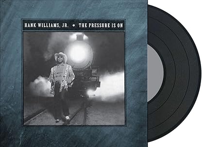 The Pressure Is On [Disco de Vinil] por Hank Williams Jr. — capa do álbum
