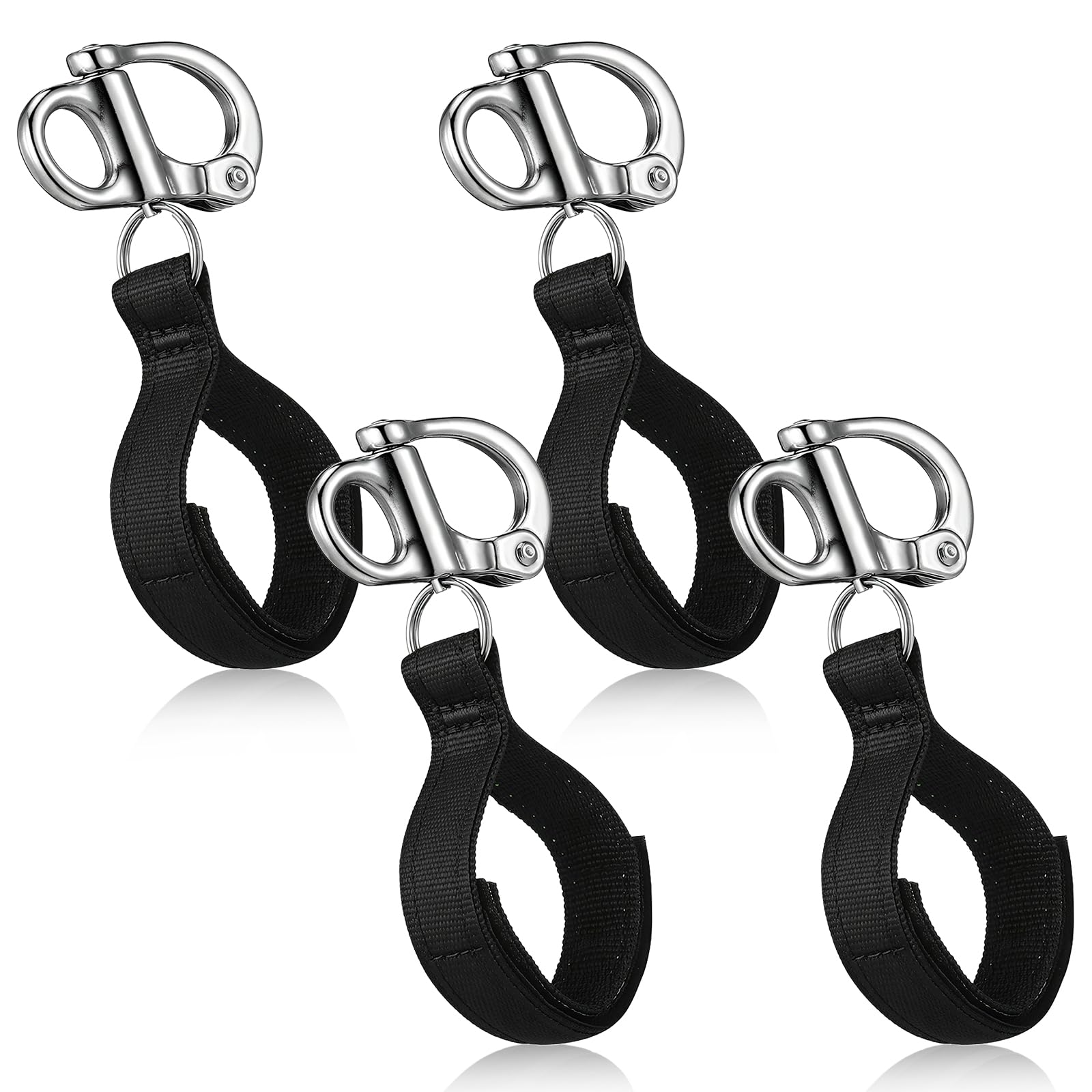 Tellegloww 4 Pcs Scba Quick Release Clip Shackle