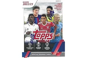 2022-23 Topps UEFA Club Competitions Soccer Trading Cards Blaster Box