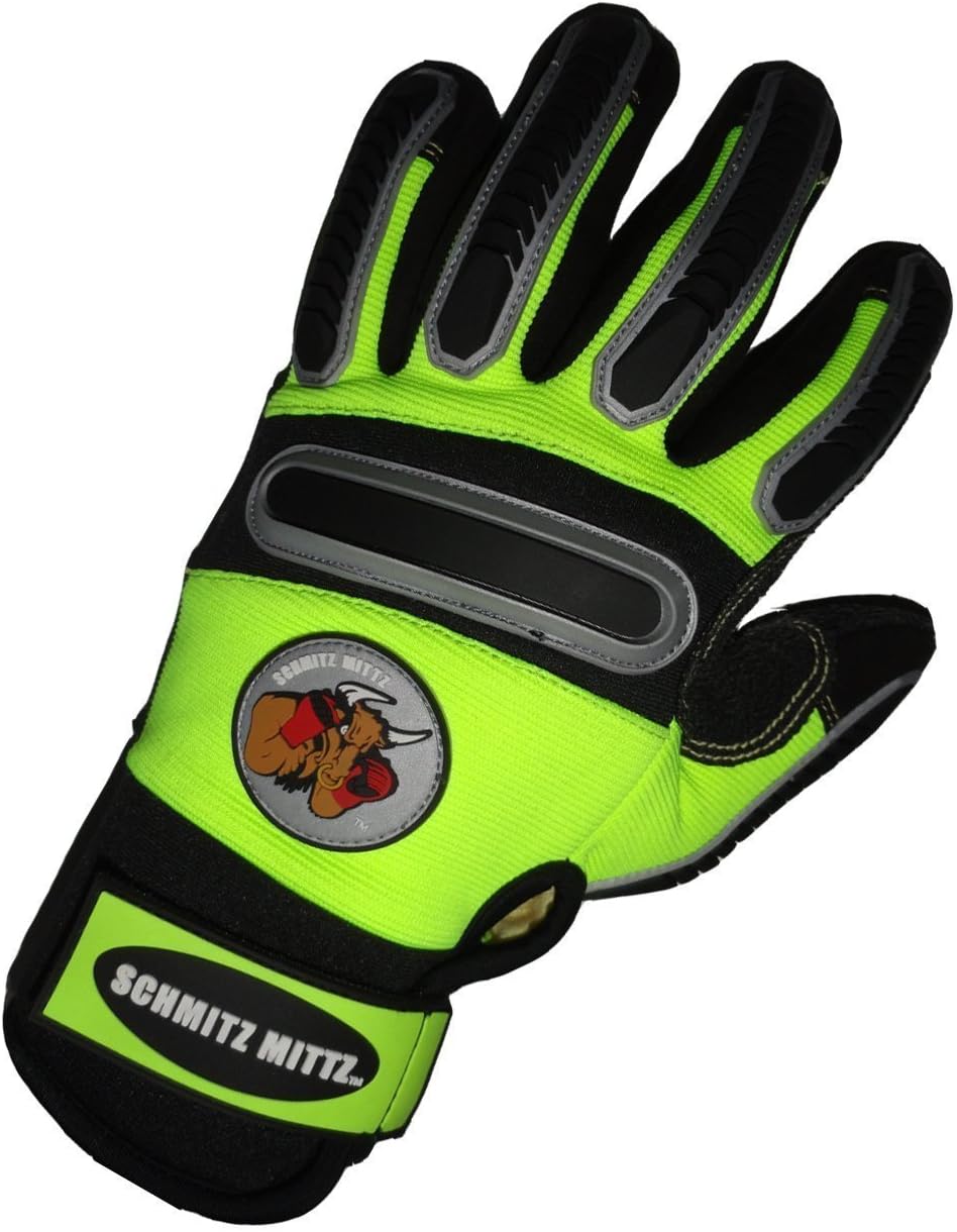 UtilityArmor Waterproof Safety Gloves - High Viz Green XXXL