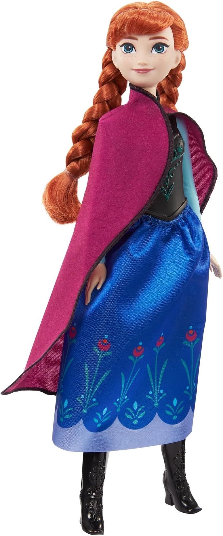 Mattel HLW49 Disney Frozen Anna Doll 1, Disney 100th Anniversary Edition, Fashion/Dress Up Doll, For Ages 3 and Up