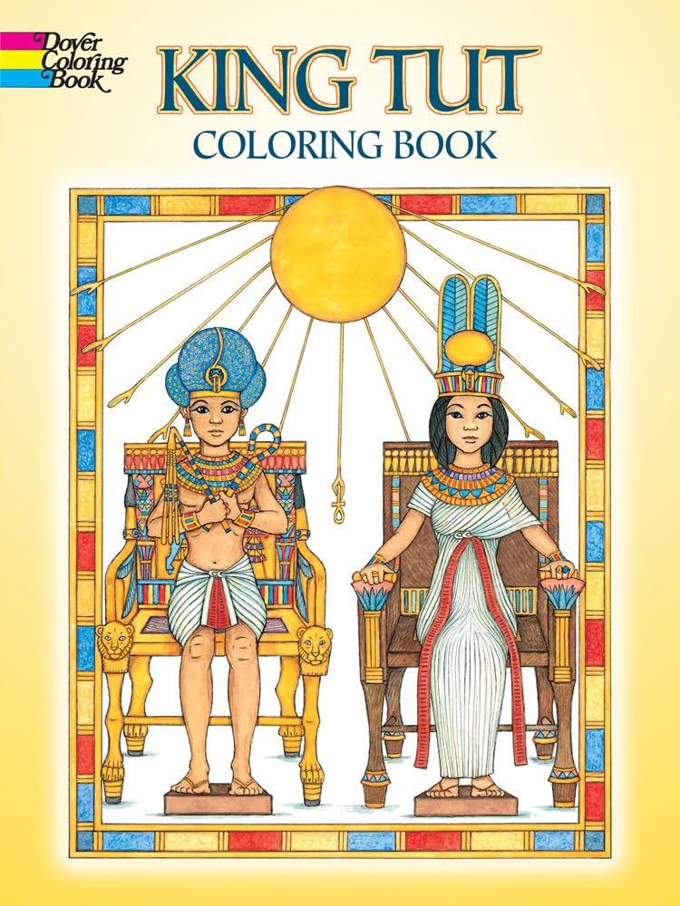 King Tut Coloring Book (Dover History Coloring Book)