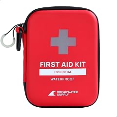 Breakwater Supply First Aid Kit for Car Home Office Travel Dorm Businesses 101 Piece HSA FSA Household AirBNB