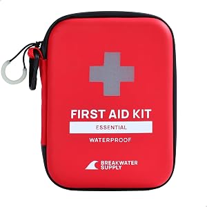 Breakwater Supply First Aid Kit for Car Home Office Travel Dorm Businesses 101 Piece HSA FSA Household AirBNB