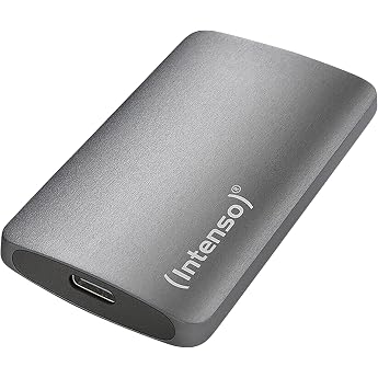 Intenso TX800 External SSD 2TB - Portable Solid State Drive - USB-C