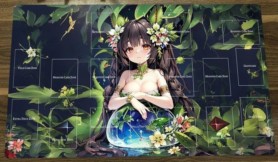遊戯王OCG プレイマット カードケース　蟲惑魔 Amazon | 遊 戯 王 ティオの蟲惑魔 プレイマット ケース | トレカ 通販