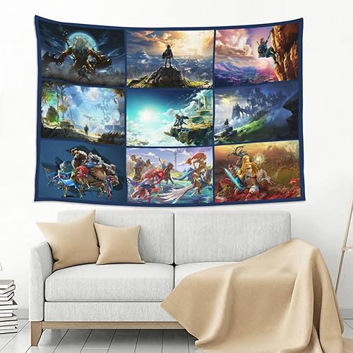 Miniatura 4 de Tapiz para colgar en la pared, diseño de ventana para dormitorio, decoración del hogar, 40 x 60 pulgadas