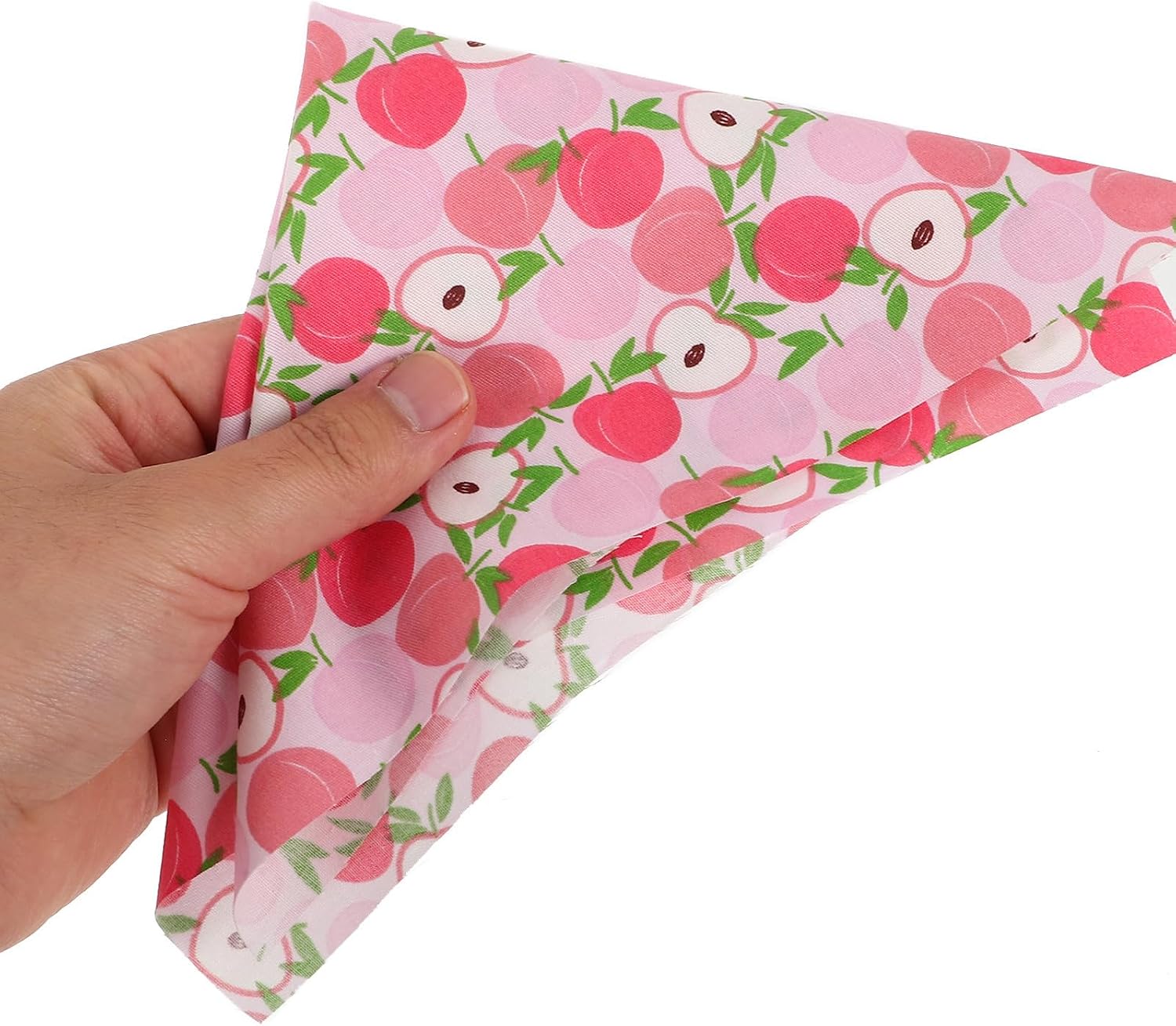 5pcs Pink Cotton Fabric Bundles for Sewing Crafts, Quilt Cloth Sheets image 4