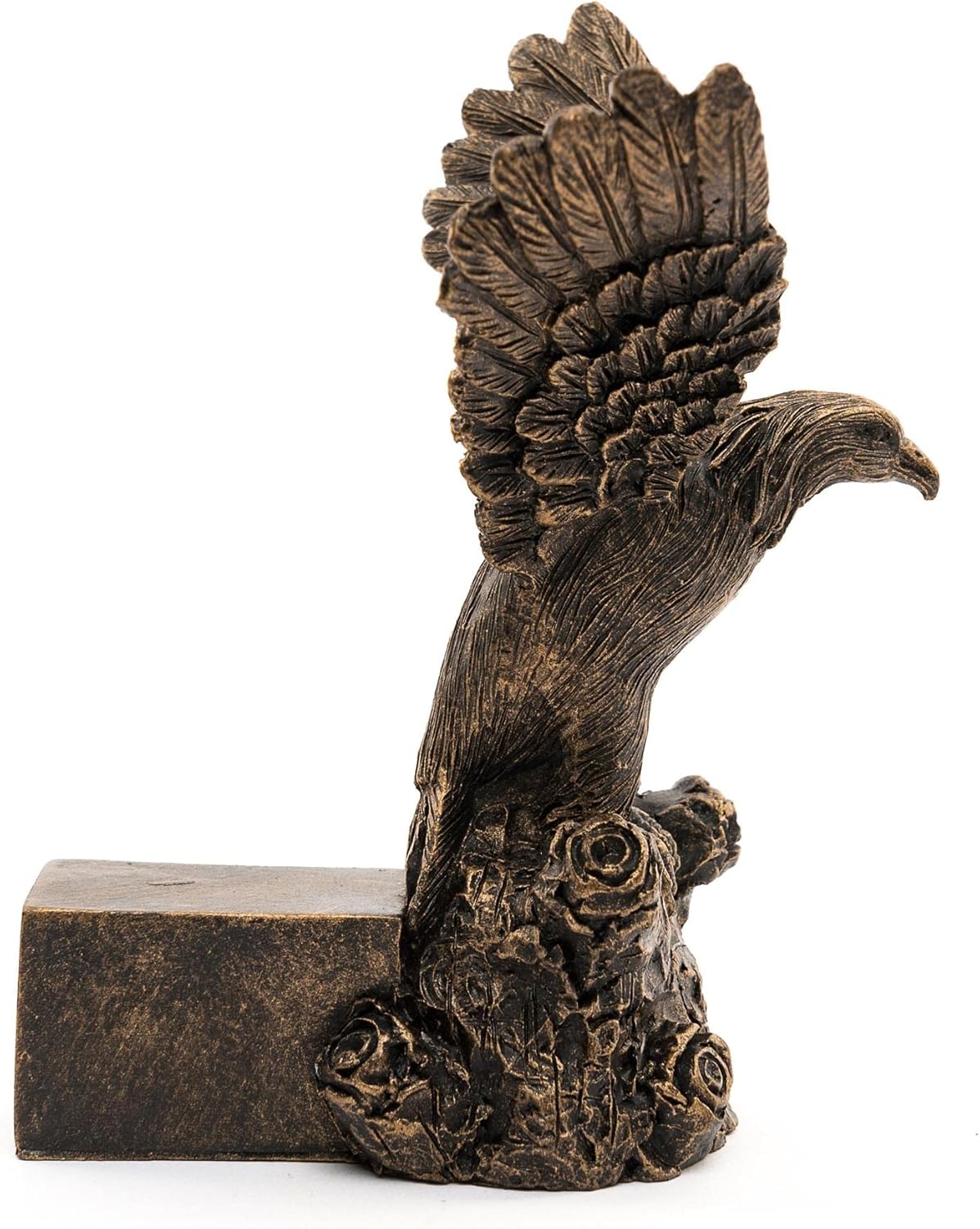 Potty Feet American Bald Eagle Figures Plant Pot Feet Planter Riser - Pot Support Feet - Handmade Yard Art Ornaments - 3pcs