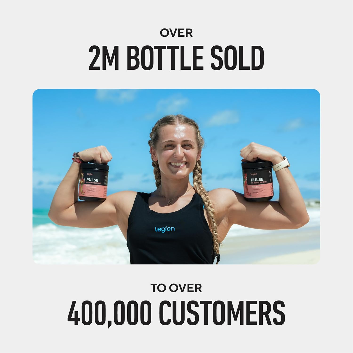 LEGION Pulse Pre Workout - All Natural Nitric Oxide Preworkout Drink to Boost Energy, Creatine Free, Naturally Sweetened, Beta Alanine, Citrulline, Alpha GPC (Blood Orange) - Image 8