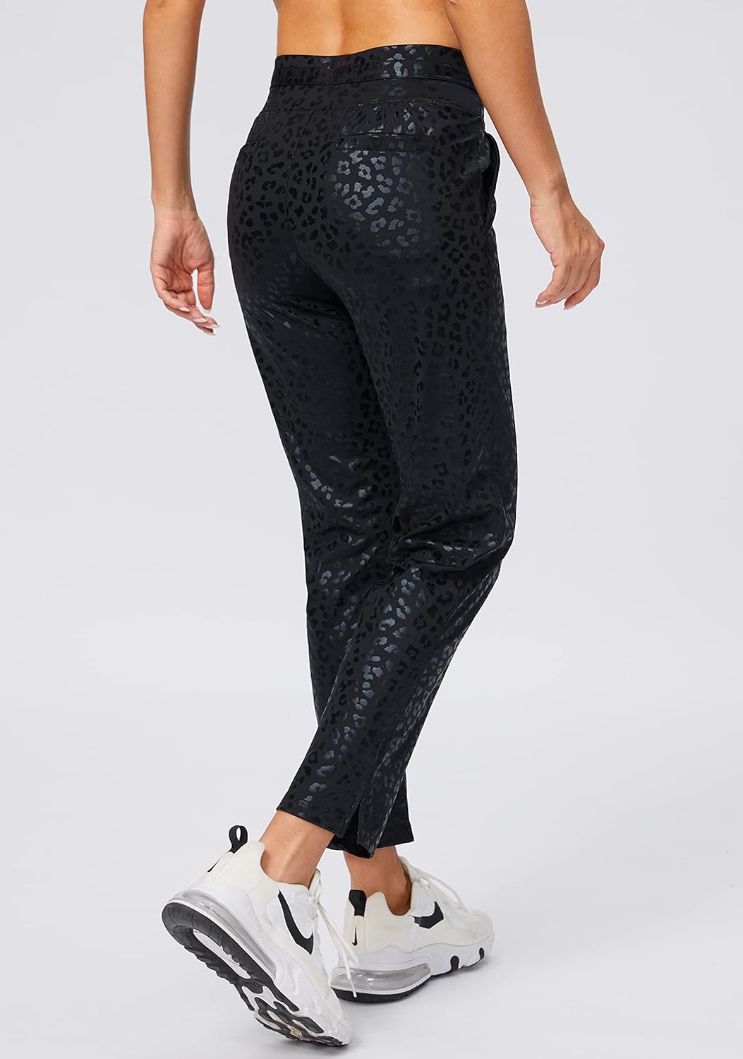 Soothfeel Women's Pants with 4 Pockets 7/8 Stretch High Waisted Sweatpants Travel Athletic Work Golf Pants for Women - Image 4