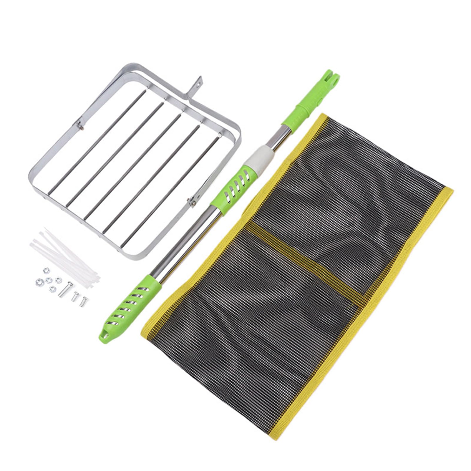 Tischtennisball Rückholwerkzeug, drehbarer Korb, ergonomische Aluminiumkonstruktion für einfaches Aufnehmen, Flexibler drehbarer Ballsammler