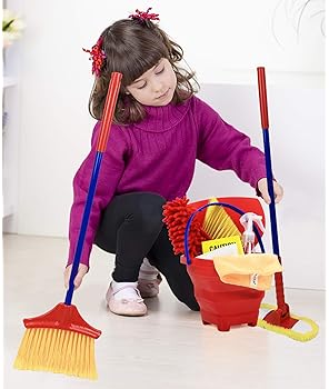 childrens mop and bucket set