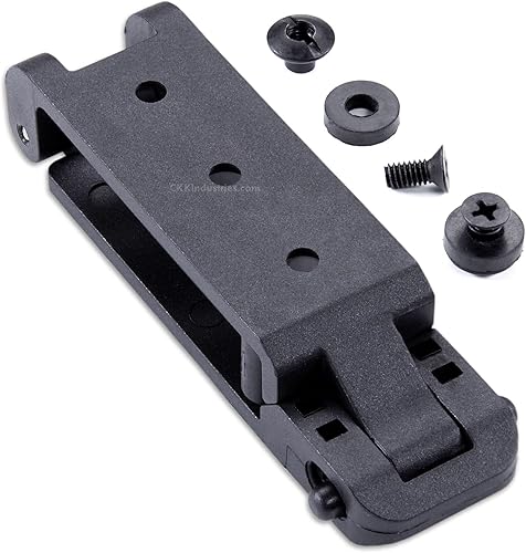 HolsterSmith Molle - Clips de cinturón de bloqueo compatibles con accesorios de montaje (1.50, 2.0, 3.0 y 5.0 pulgadas) - Accesorios Molle para