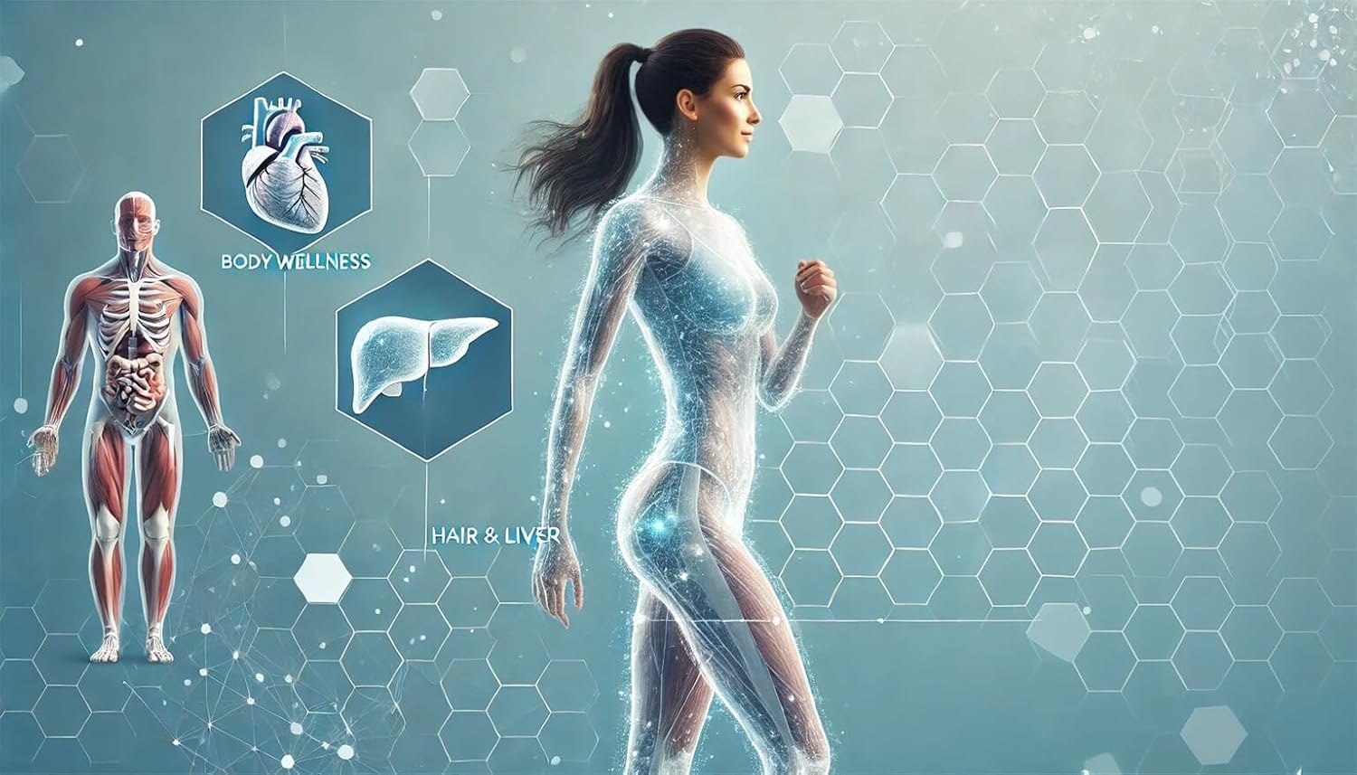 ECO-VITS L-Methionine 1000mg 60 Tablets, Supports Liver Detox, Healthy Hair, Skin & Nails, Joint & Connective Tissue Health, Antioxidant Glutathione Support, Metabolic & Cellular Wellness