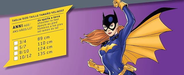 Foto 6 de 7 de Ciao- Batgirl disfraz niña original DC Comics (Talla 3-4 años)