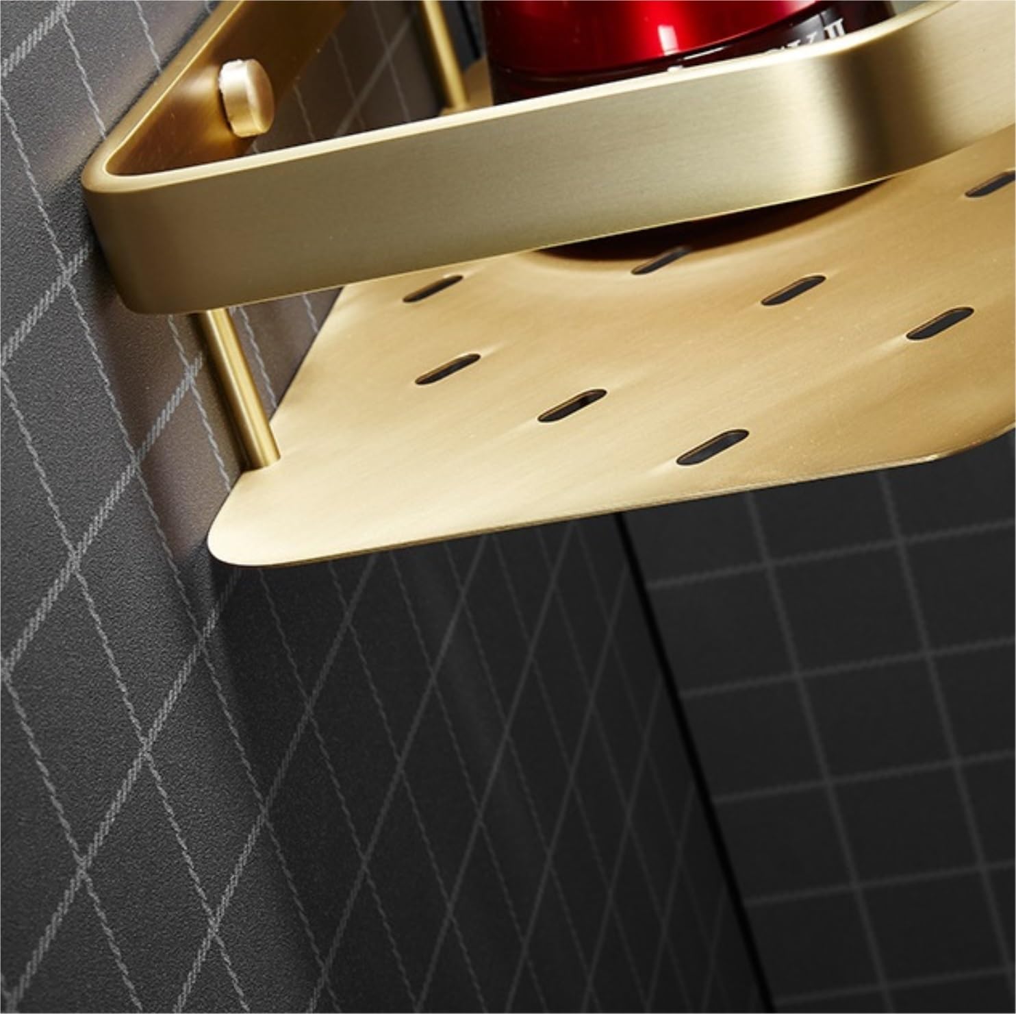 Badezimmer Regal Eckduschablage Wandmontiertes Dusch-Caddy-Regal, Schneller Abfluss, Dusch-Organizer, Aufbewahrung Für Badezimmer, Küche, Wohnheim Dusche