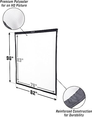 Miniatura 4 de GoSports Golf Simulator Impact Screen - Choose 7 ft x 7 ft or 10 ft x 7 ft