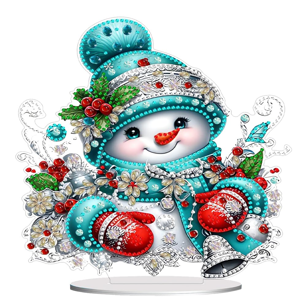 Htu D Christmas Snowman Table Top Ornament Kits Cute Esktop Ecorations For Home Office Esktop Ecor