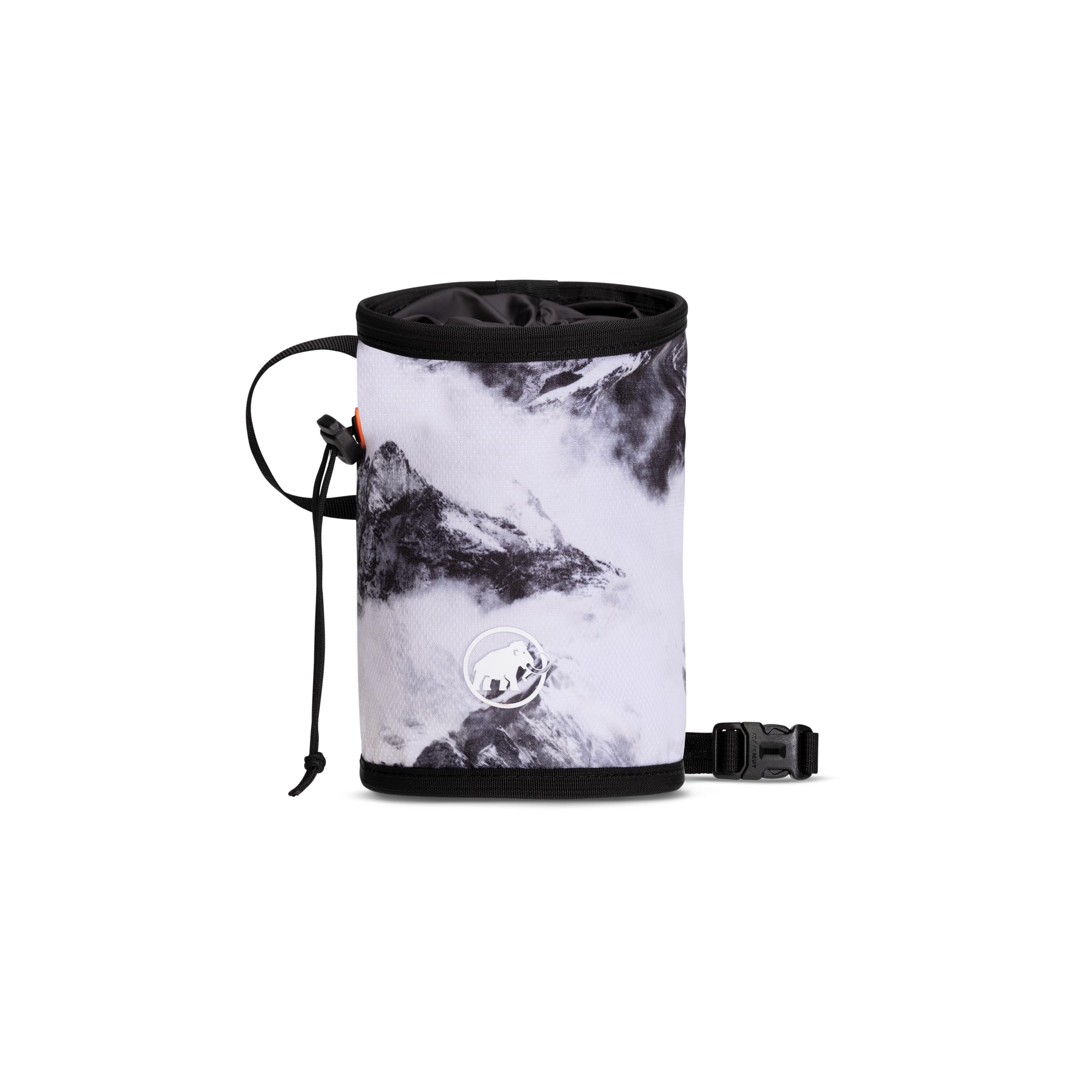 Mammut Gym Print Chalk Bag | Climbing Accessories, With Brush Holder & Phone Pocket | One Size, Alpine AOP