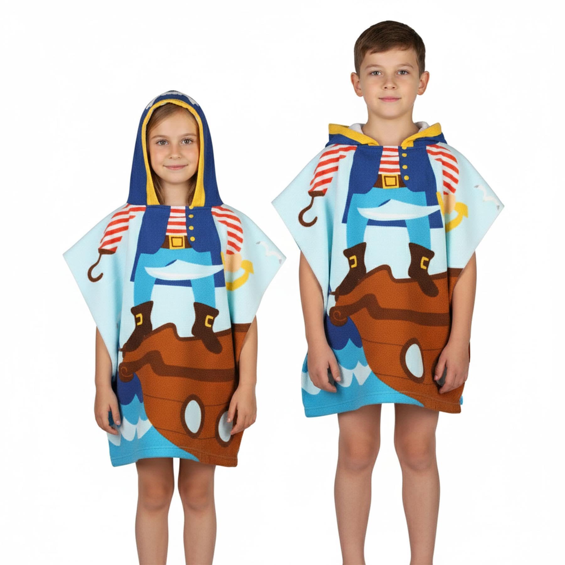 A2Z 4 Kids - Hooded Towel Pirate Adventure One Size
