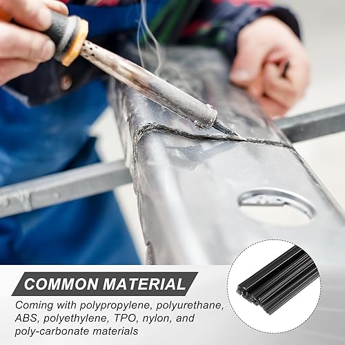 Miniatura 4 de Varillas de soldadura de plástico, barra de soldador de alta resistencia impermeable para reparar parachoques de plástico kayaks parachoques