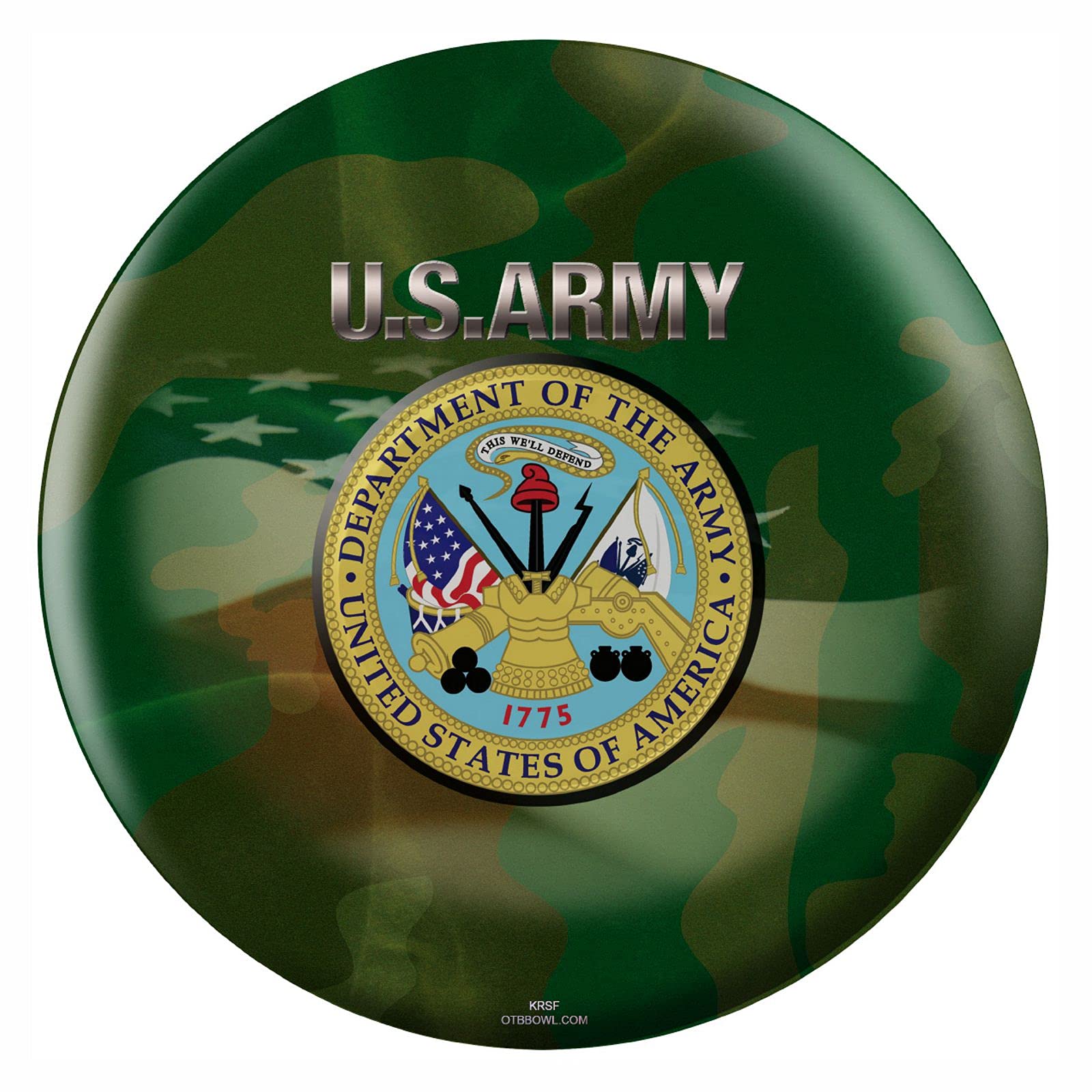 US Army Bowling Ball (15lbs)