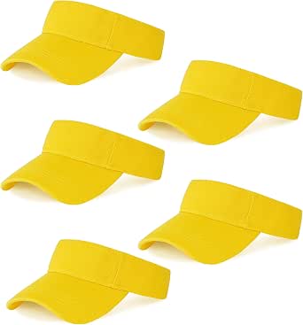 Marrywindix Visiera Sportiva Unisex Viola – Cappellino Con Tesa Da 7 Cm, Regolabile, Leggera In Cotone