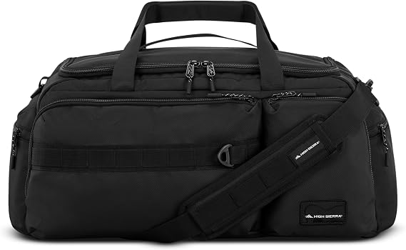 High Sierra Lineage Collection Duffle - Black