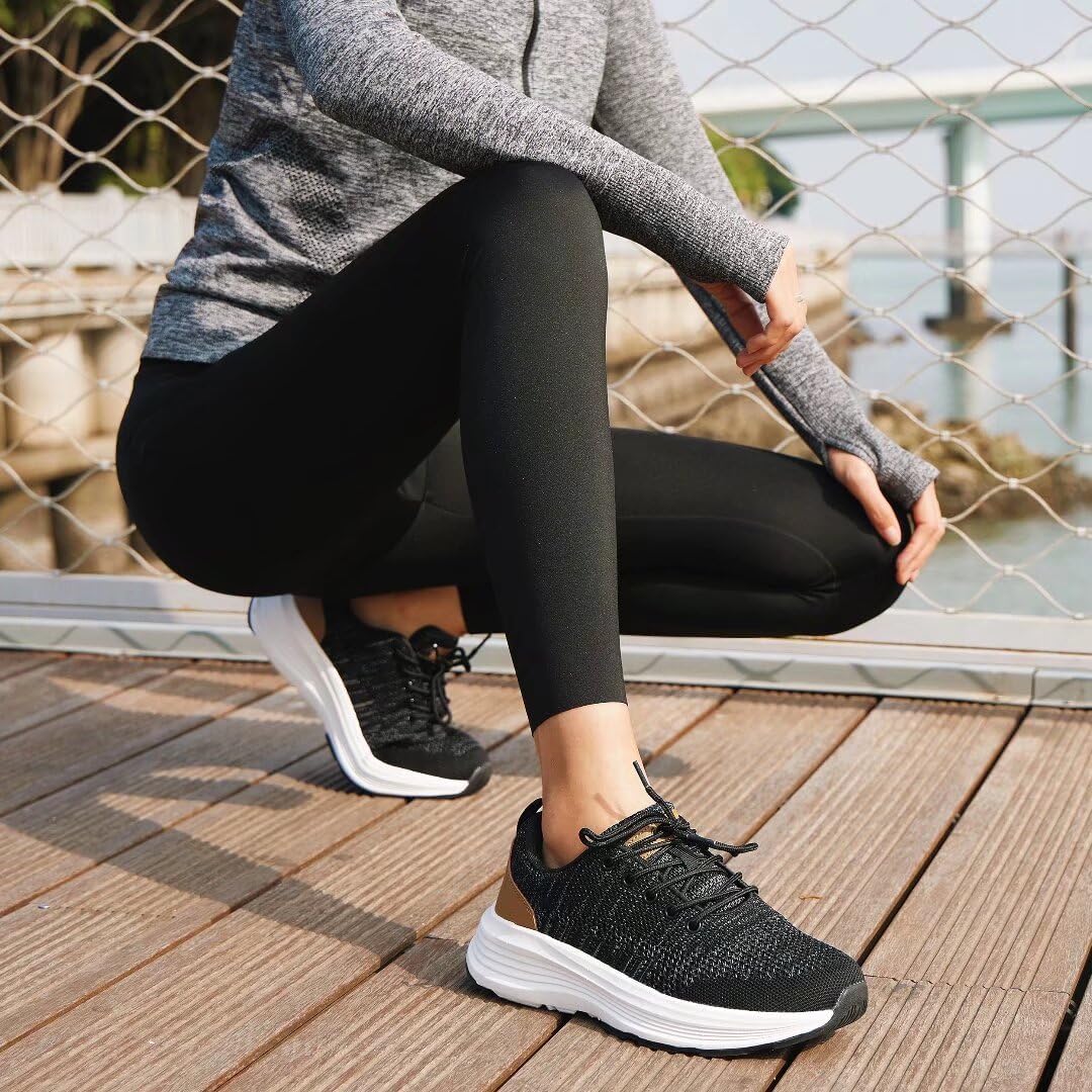 OrthoComfoot Women's Arch Support Orthopedic Walking Sneakers - Image 3