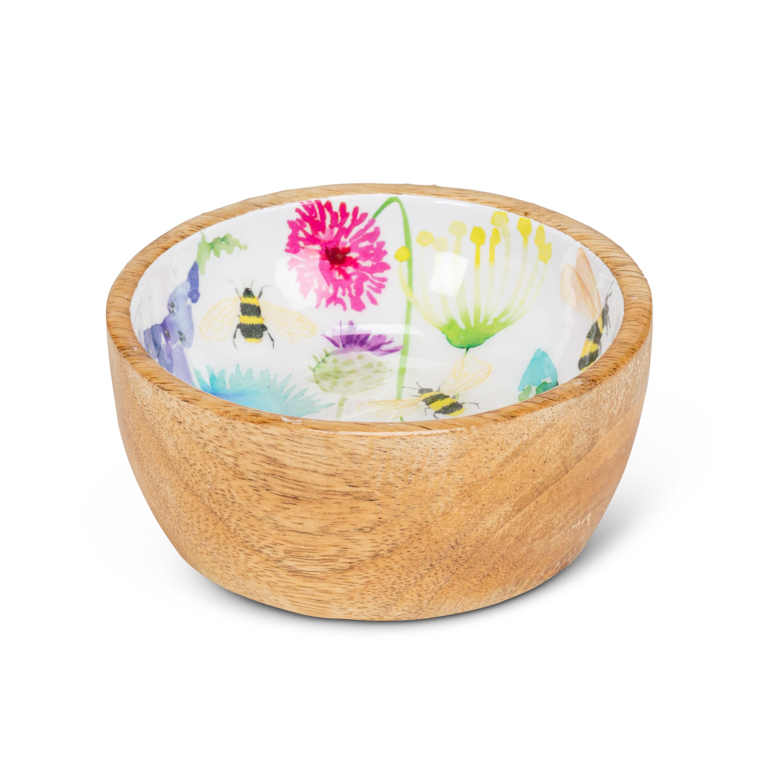 Abbott Collection Home Multicolor Bee Garden Decorative Bowl