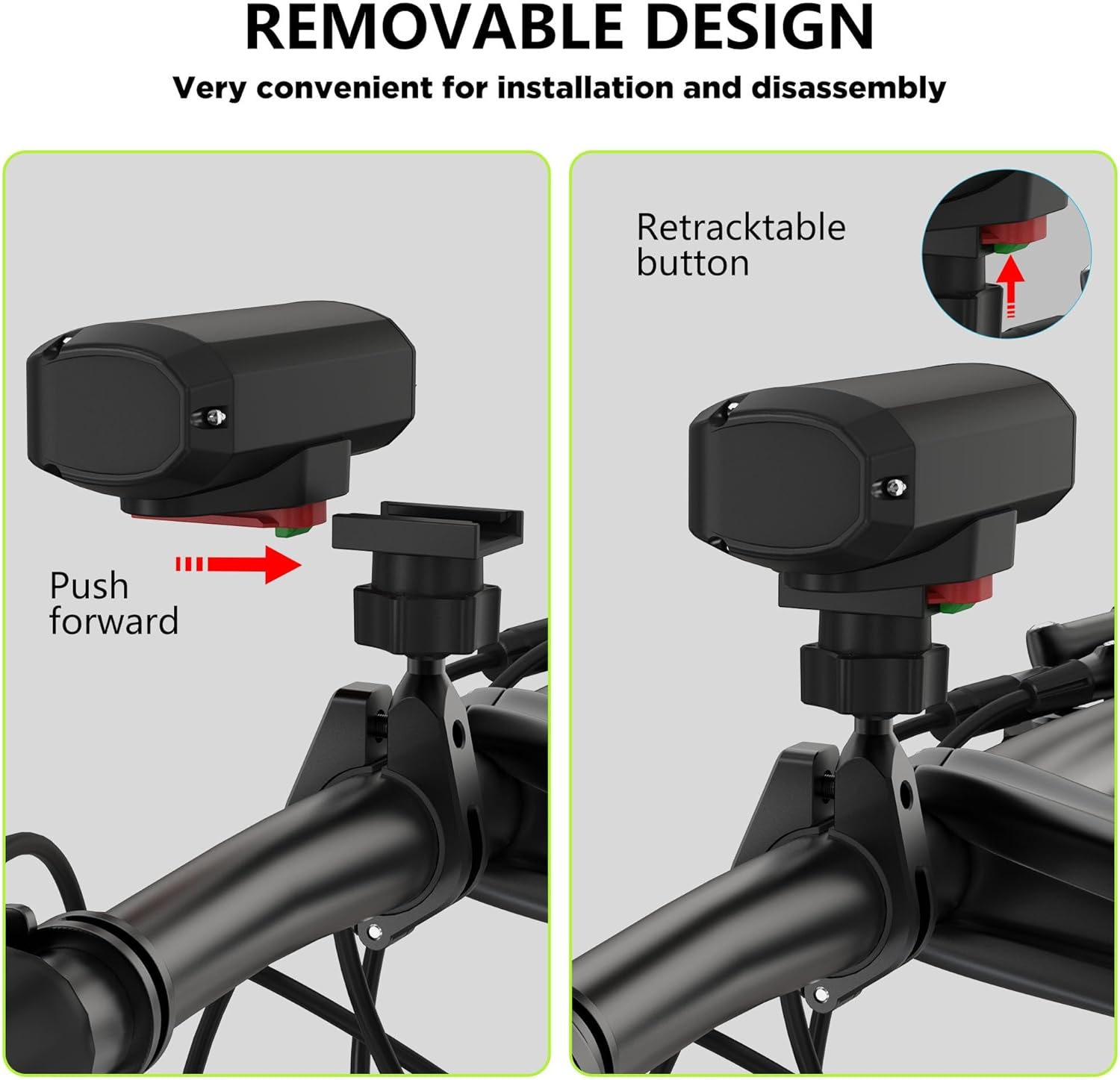 Super Bright 360 rotatable Bike Headlight Front Lights for Night Riding High Lumens USB Rechargeable Bicycle Lights