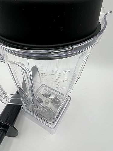 Miniatura 8 de Jarra profesional Tritan de repuesto de 2.0 litros sin BPA con hoja y varilla de manipulación