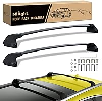 Nilight Roof Rack Cross Bars for 2012-2016 Honda CR-V Factory Side Rails - Adjustable Aluminum 220LBS Capacity Low Wind Noise Kayak Cargo