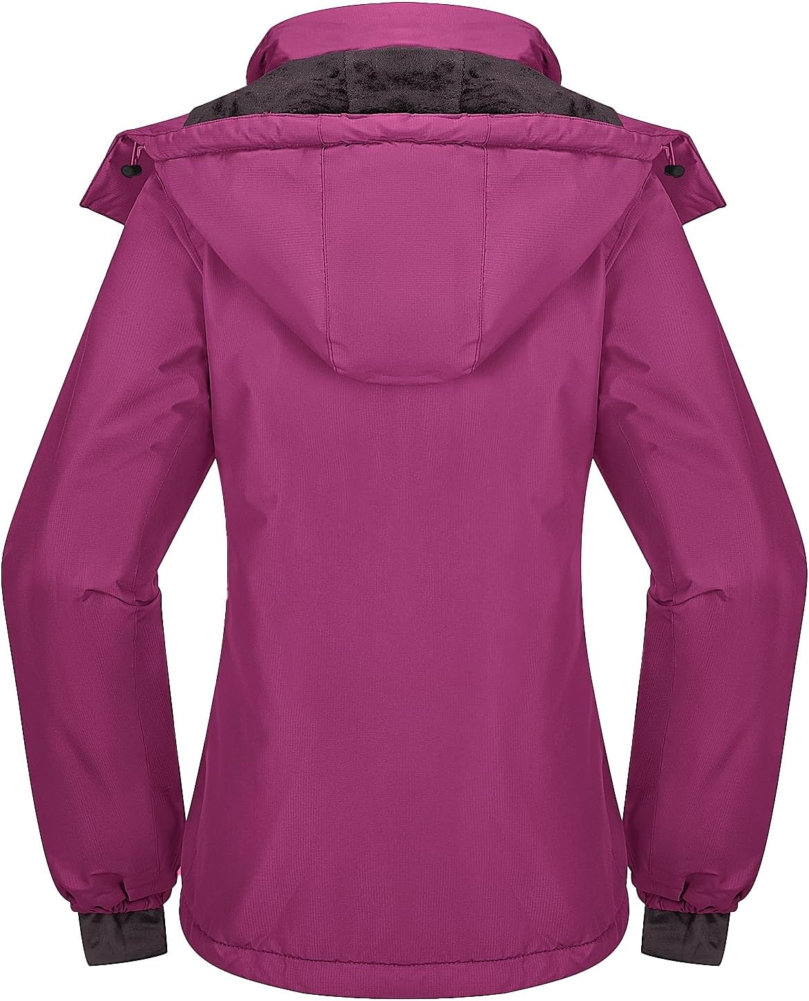 CAMEL CROWN Women's Ski Jacket Waterproof Warm Winter Snow Coat Hooded Mountain Outdoor Windbreaker Windproof Jacket - Image 3